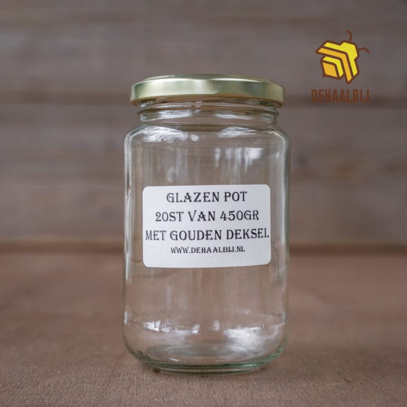 glazenpotten 20st 375ml/450g met deksel