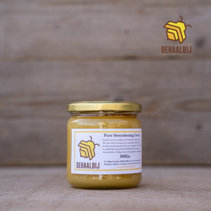 rauwe bloemencreme honing roemenie